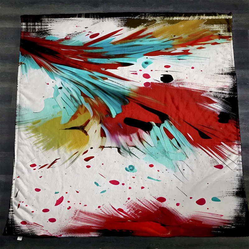 Throw Blanket, 51" W x 60" L
