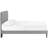 Modway Camille Fabric Platform Bed with Squared Tapered Legs-79311389-79311391