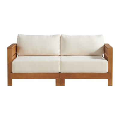 Barton 2-Seater Patio Sofa (Natural)