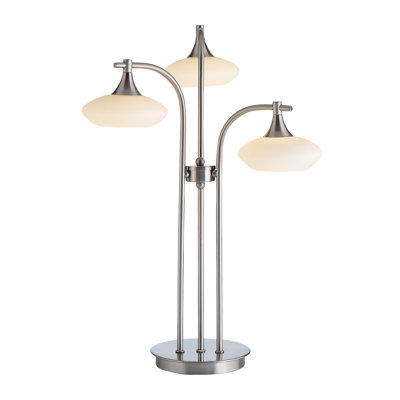 Denas 27'' Chrome Tree Floor Lamp