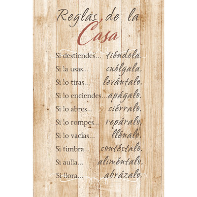 " Reglas De La Casa "