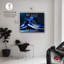«Blue Sneakers» bleu et noir «Motivational Man Cave» par Notoriart-102550809-102550810