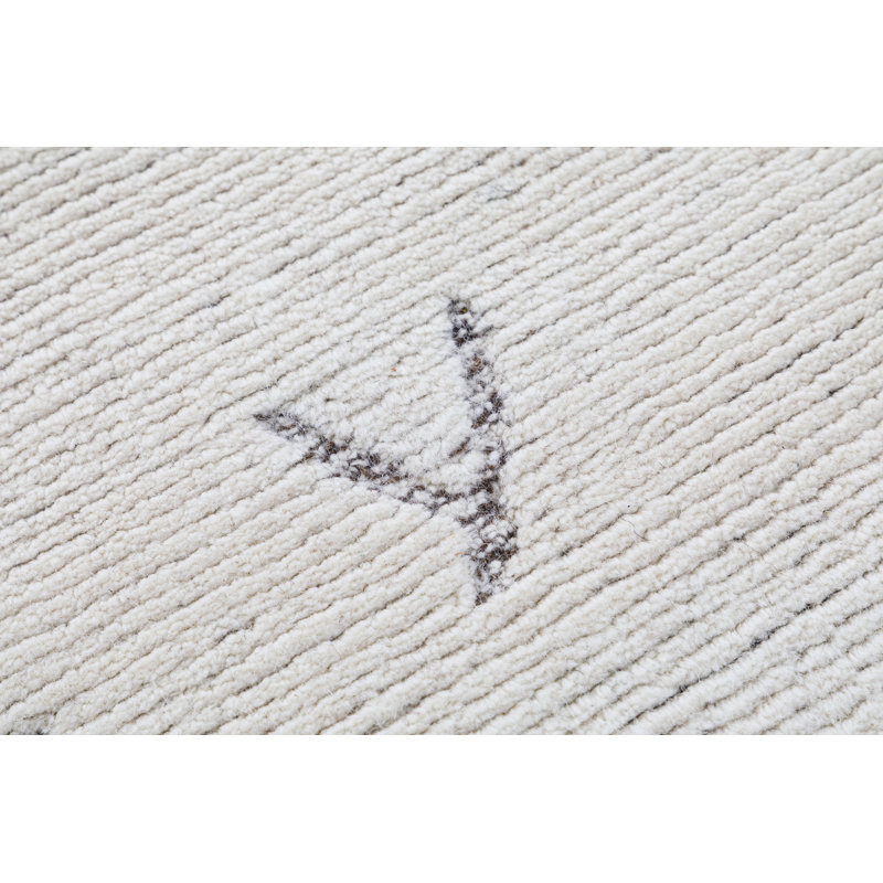 Carolan Hand Tufted Wool Indoor Rug, Rectangle 7'9" x 9'9"