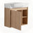Wall-Mounted Bathroom Vanity With Ceramic Sink Soft-Close Door-652862724-652862728