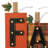 Wooden Pumpkins Lighted Table Decor