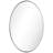 Alaye Stainless Steel Oval Mirror