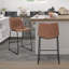 Tabouret de comptoir tapissier 24 po Madiera-919262308-919262311