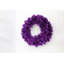 Pre-Lit Artificial Tinsel Christmas Wreath - 24" - Clear Lights-118323228