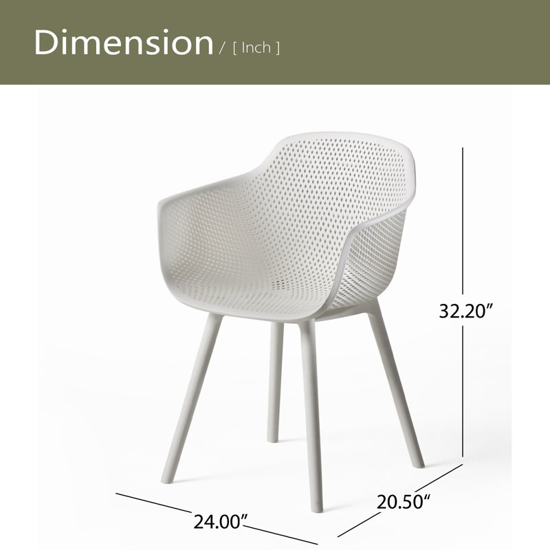 Chaise Lotus, Blanc