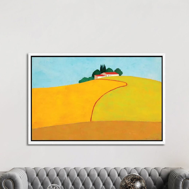 Negbah 2 by Itzu Rimmer - Print on Canvas, 152.5 cm H x 101.5 cm W, White Framed