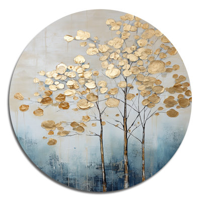 Crispin - Paysages d'art rond en métal