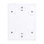 Meuble-lavabo 72 po à fermeture en douceur avec lavabo, petites tablettes de rangement, armoire combinée de 30 po et 12 po (emballage KD)