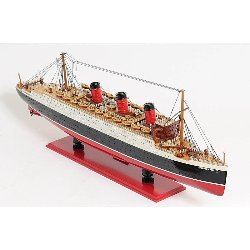 Grand grand bateau mary modèle, H 12 po x l 40 po x P 5 po