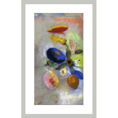 Fleurs par Odilon Redon - Impression sur toile