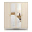 Harrington 4 Door Wardrobe with Mirror -116023861