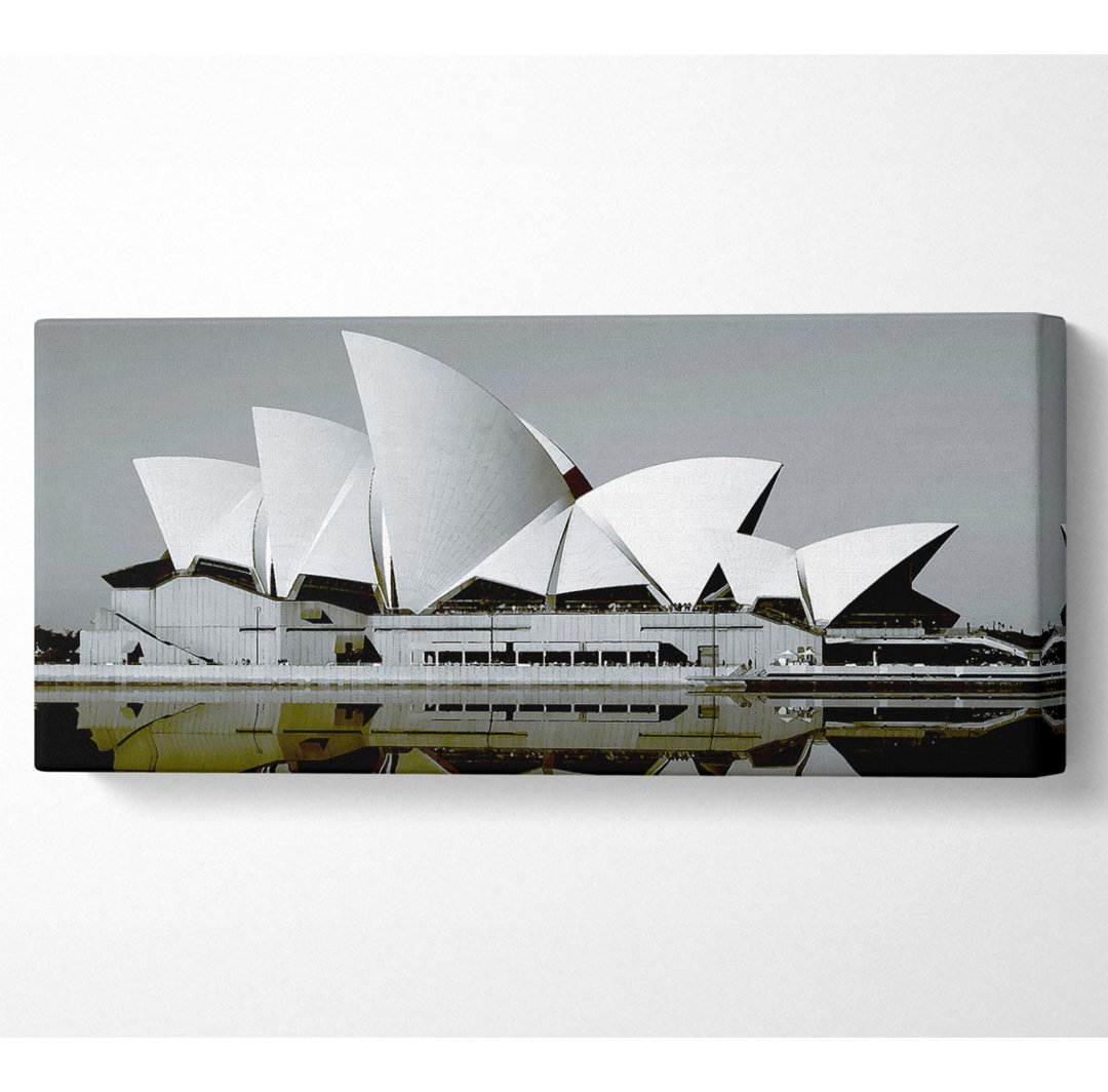 Sydney Opera House Green Harbour - Leinwanddrucke auf Leinwand