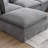 Sectional Sofa For Living Room Modular Sofa Couch With Movable Ottoman