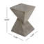 Table d'appoint géométrique Mgo-851352786