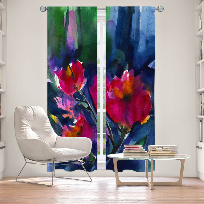 Bahada Room Darkening Curtain Pair, 20" W x 52" L
