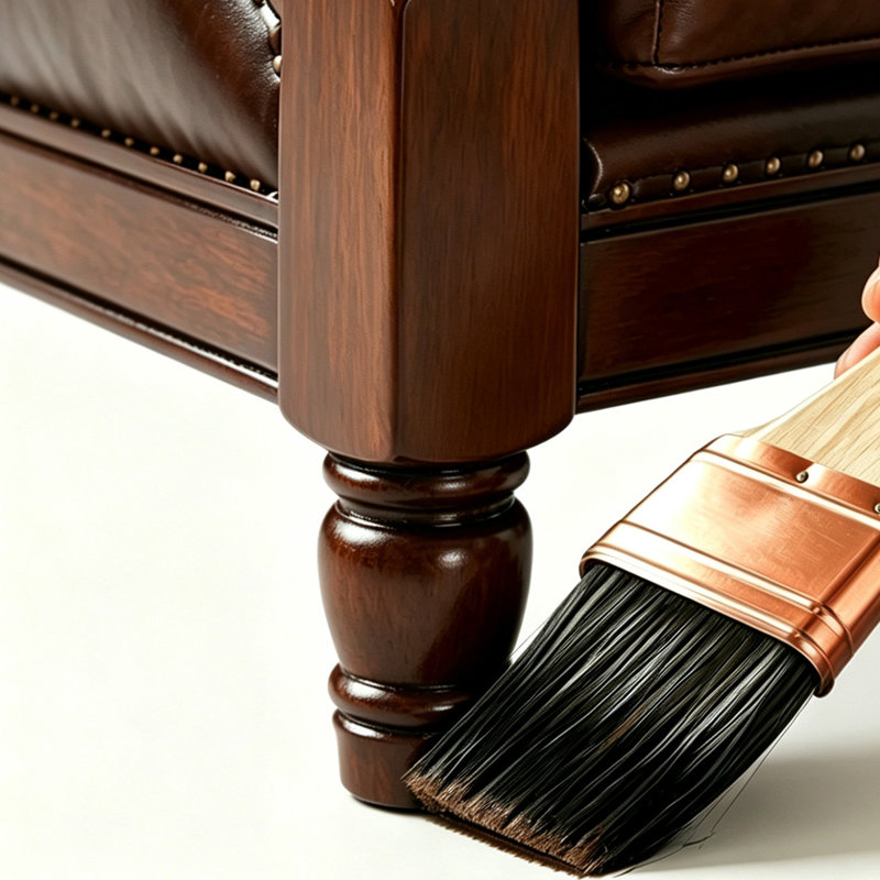 Canapé en cuir de luxe américain