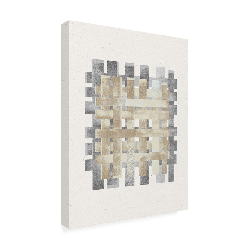 Œuvre bolognaise sur le motif no. 2, H 19 po x l 14 po