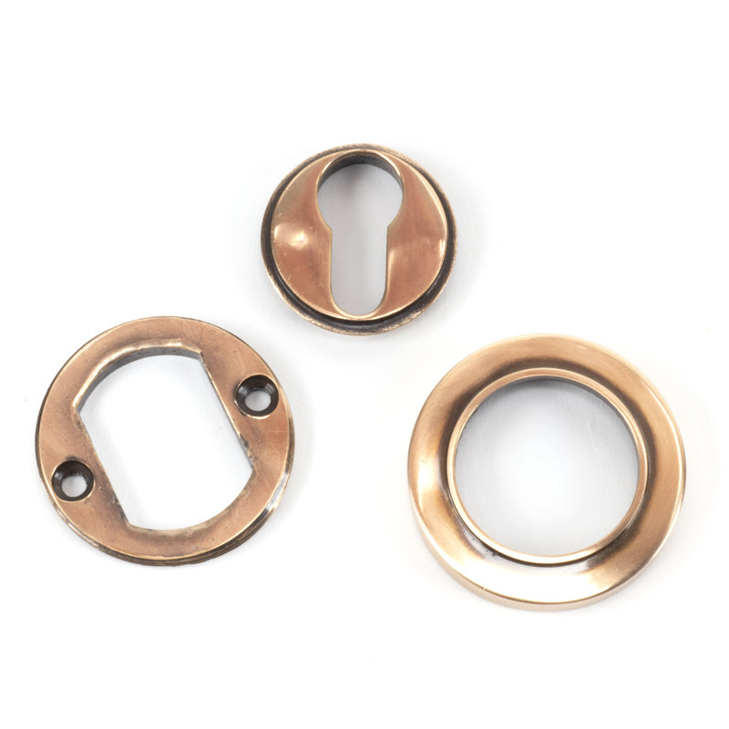 Escutcheon Door Accessory, Polished Bronze