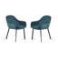 Colbourne Velvet Armchair-874693743