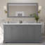 Meuble-lavabo double autoportant 72 po avec plateau en quartz Avery-98213413-98213417-98213412