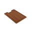 Wooden Cutting Board For Workstation Sinks W/ Handle - Sapele Mahogany Wood