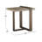 Munoz Marble Top End Table