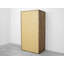 Derrek 2 Door Solid Wood Wardrobe