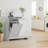 Tilted Laundry Hamper With Removable Baskets For Efficient Sorting And Space-Saving Storage.