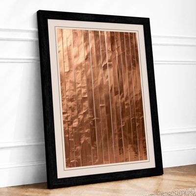 Vertical Rhythm Industrial - Framed Print
