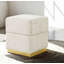 Tabouret de rangement d'appoint cubique Cube-1020438459