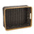 Handmade Synthetic Rattan Nesting Storage Basket with Handles (Set of 3)
