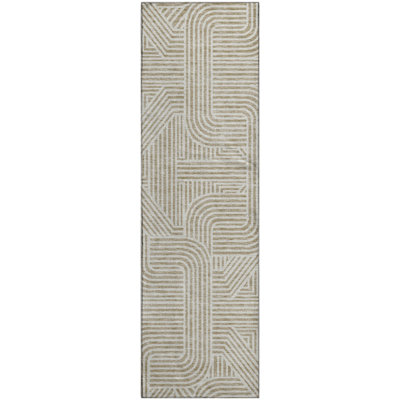 Premium Machine Washable Prisco Beige Rug