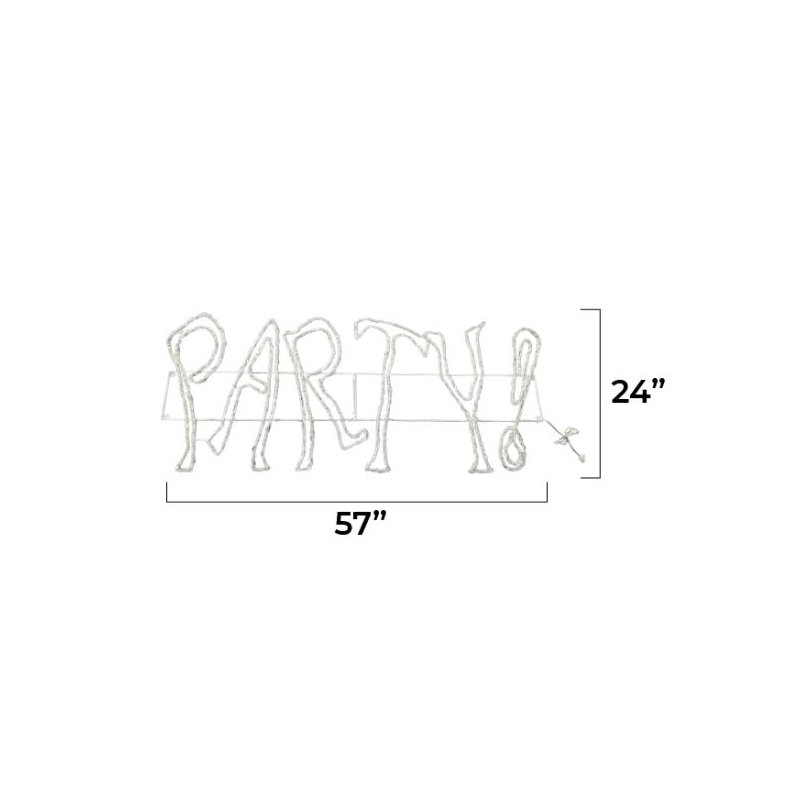 2D PARTY! Sign