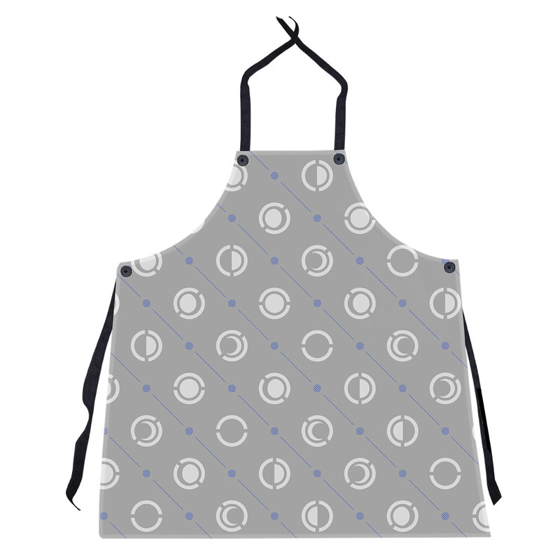 Skeffingt Bib Apron, Gray/Black/Blue