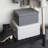Bigso Soft Foldable Polyester Storage Box with Lid-41615710-41615711