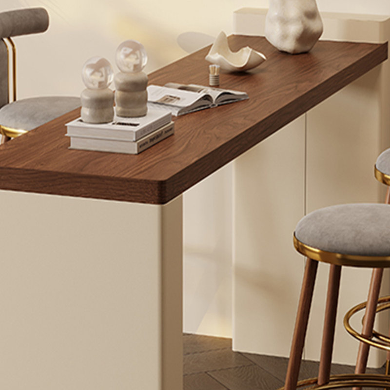 Ancient style minimalist bar table, 39.3"H x 55.1"L x 19.6"W