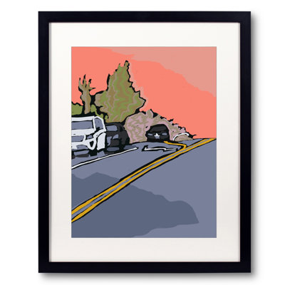 Ocean Park Print by Deborah Blum