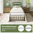 Vintage Style Metal Platform Bed Frame With Arch-Design Headboard And Footboard-145540696-145540698