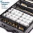 Flatware & Utensil Storage, Durable Silverware Storage Box With Padded Dividers, 5 Compartment Flatware Storage Case, Silverware Case With Handles And Removable Lid - Protects And Organizes Cutlery