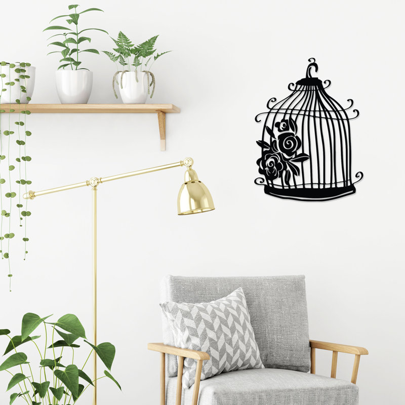 Abstract Wall Decor on Metal