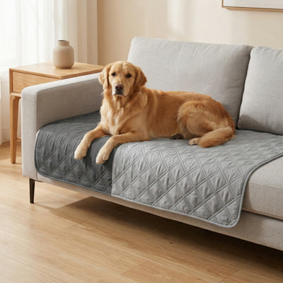 Water-Resistant Cover for Dog Beds. Protects Furniture, Beds, Couches, and Sofas. Features a Reversible Design.