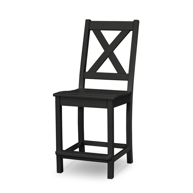 Chaise d'appoint Braxton, Noir