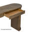 Console de 59 po de longueur, console de canapé à pieds en forme d'éventail, entrée, couloir et table de salon-243574589