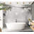 Peel & Stick Glam Wall Mural - Silver Abstract-2083650990