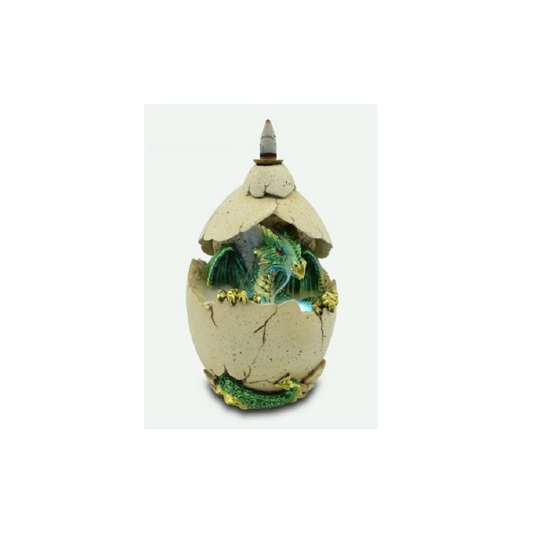 Reflux del-hors du coquillage vert coquille