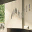 Misty Pendant Micro In Black With Silver Suespension And White Canopy-79934186